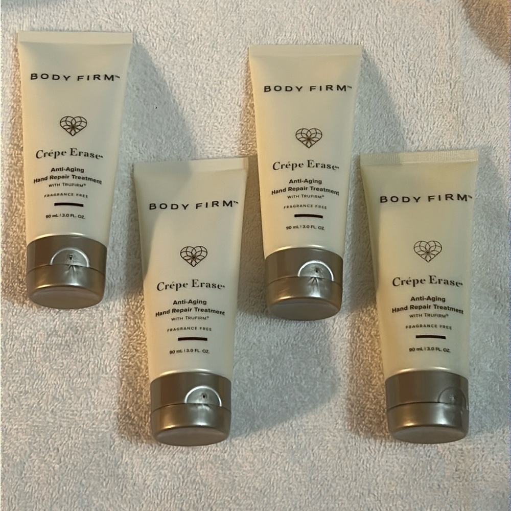 Crepe Erase Body Firm Anti-Aging Hand Repair Treatment 3.0 Fl Oz Lot/4 NEW